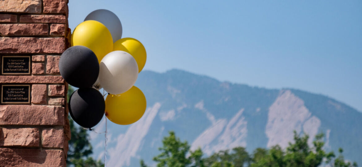balloons CU Boulder