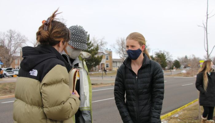 Candice Brown and daughter Taegen reflect on the shooting. (Hannah Prince/The Bold)