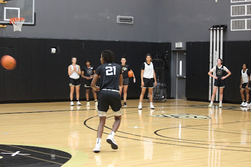 Mya Hollingshed CU Women's Basketball practice; The Bold CU;