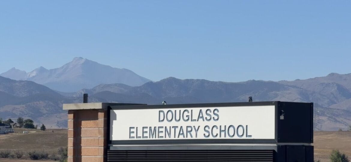 Douglass Elementary sign