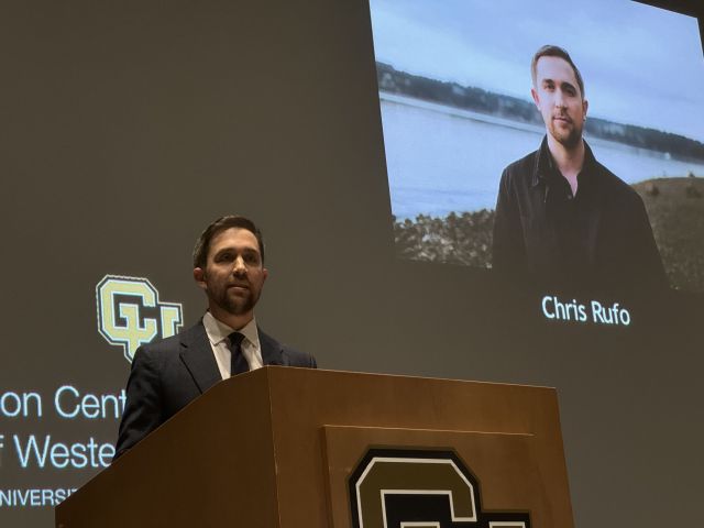 Rufo at CU Boulder, Jan. 2024