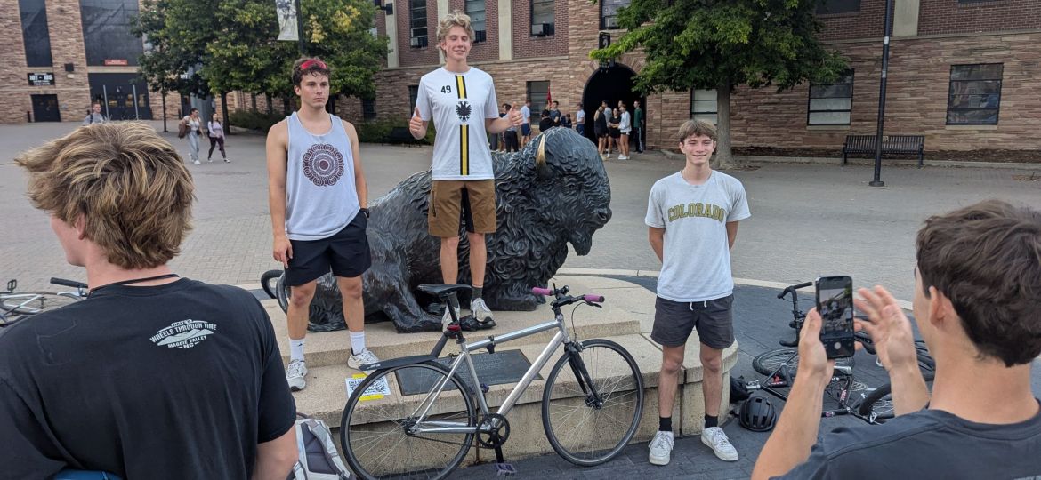 Underground bike racing