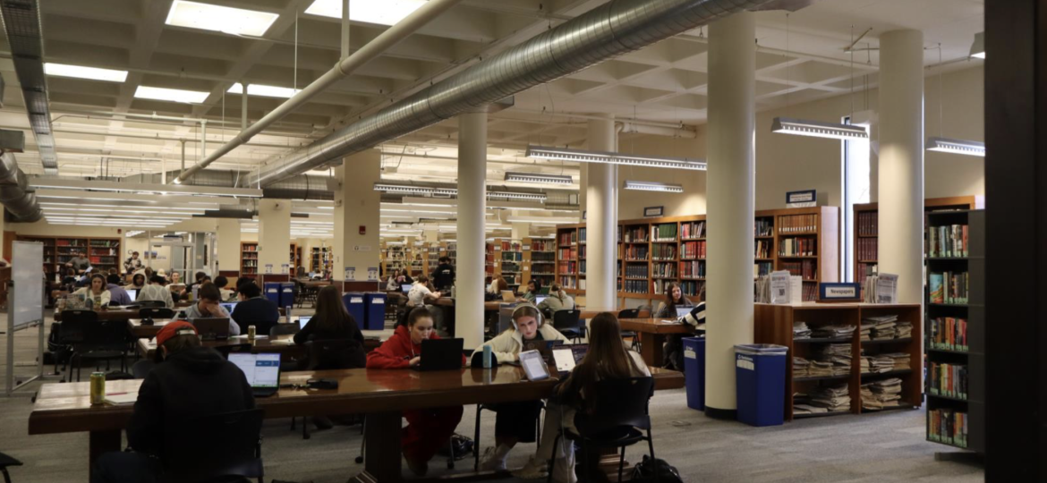 Inside Norlin Library