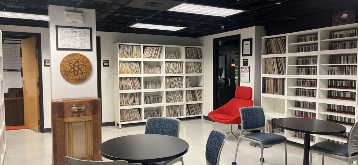 KVCU Radio 1190 lobby