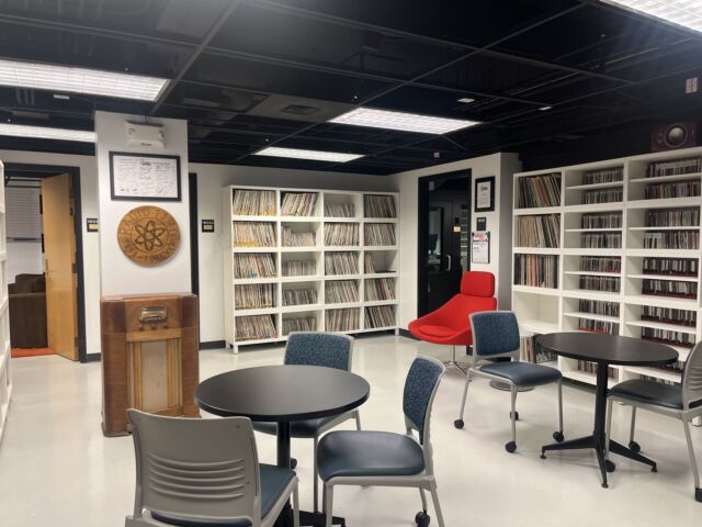 KVCU Radio 1190 lobby