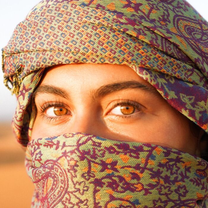 Woman in the desert, 2025