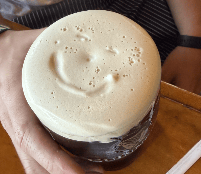 Guinness pour